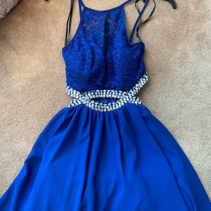 Royal blue prom / homecoming dress